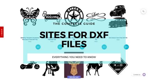 The Best Websites for Free DXF Files for CNC 2023 .